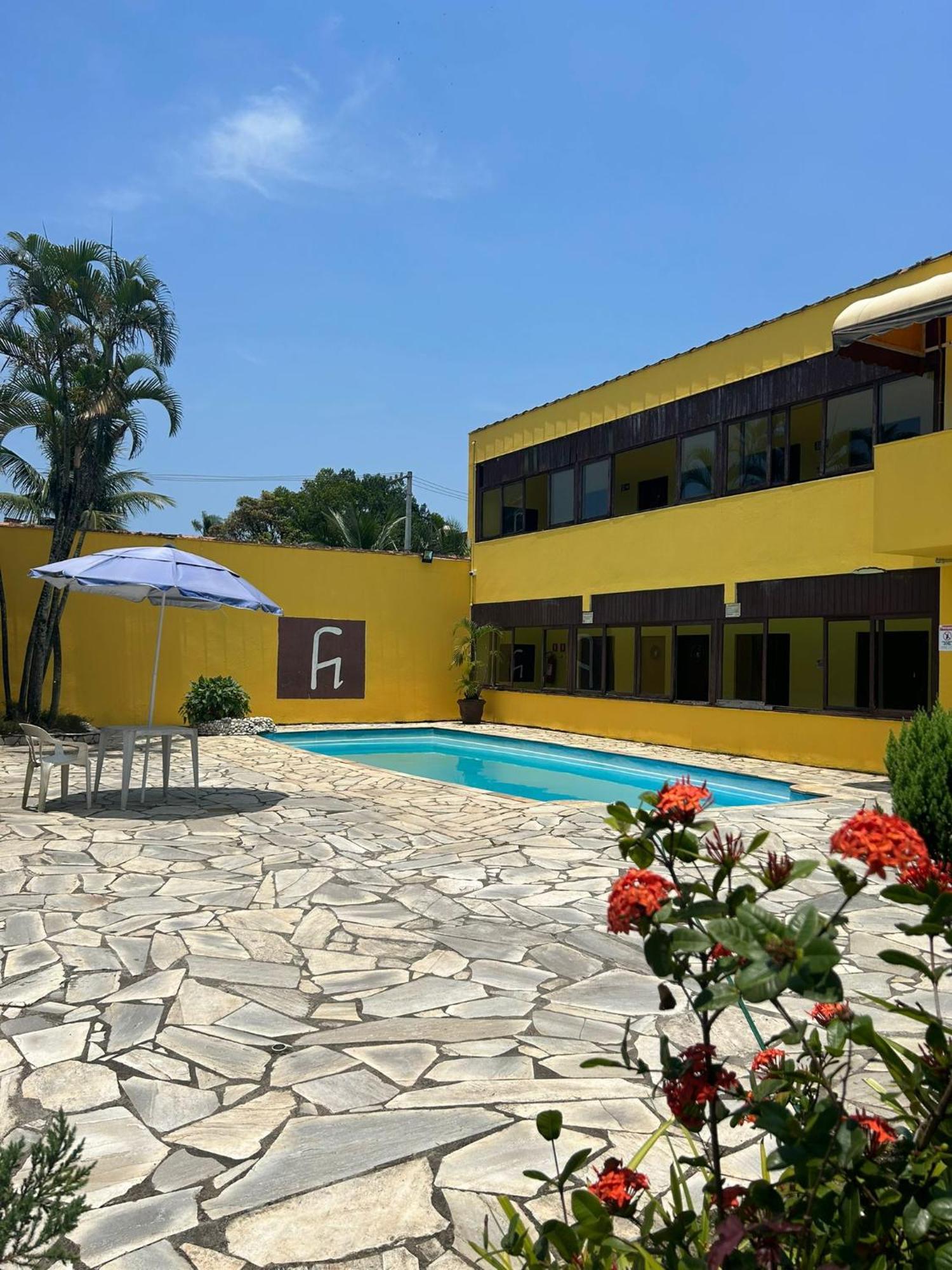 Pousada E Restaurante Frente Mar H 瓜鲁雅 外观 照片