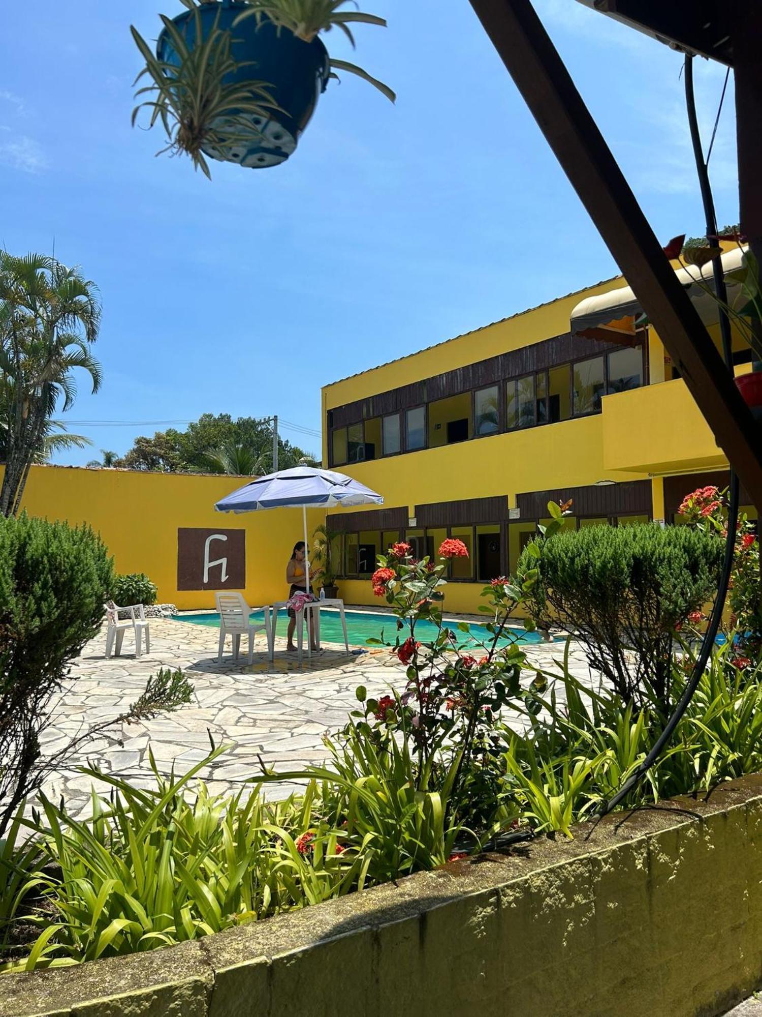 Pousada E Restaurante Frente Mar H 瓜鲁雅 外观 照片
