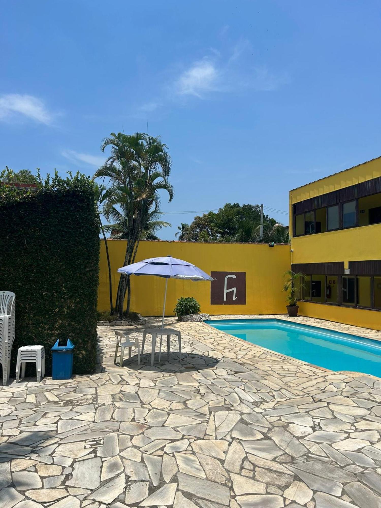 Pousada E Restaurante Frente Mar H 瓜鲁雅 外观 照片